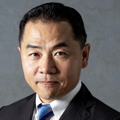 this is a photo of Shinji UGA , Director Vice President & COO